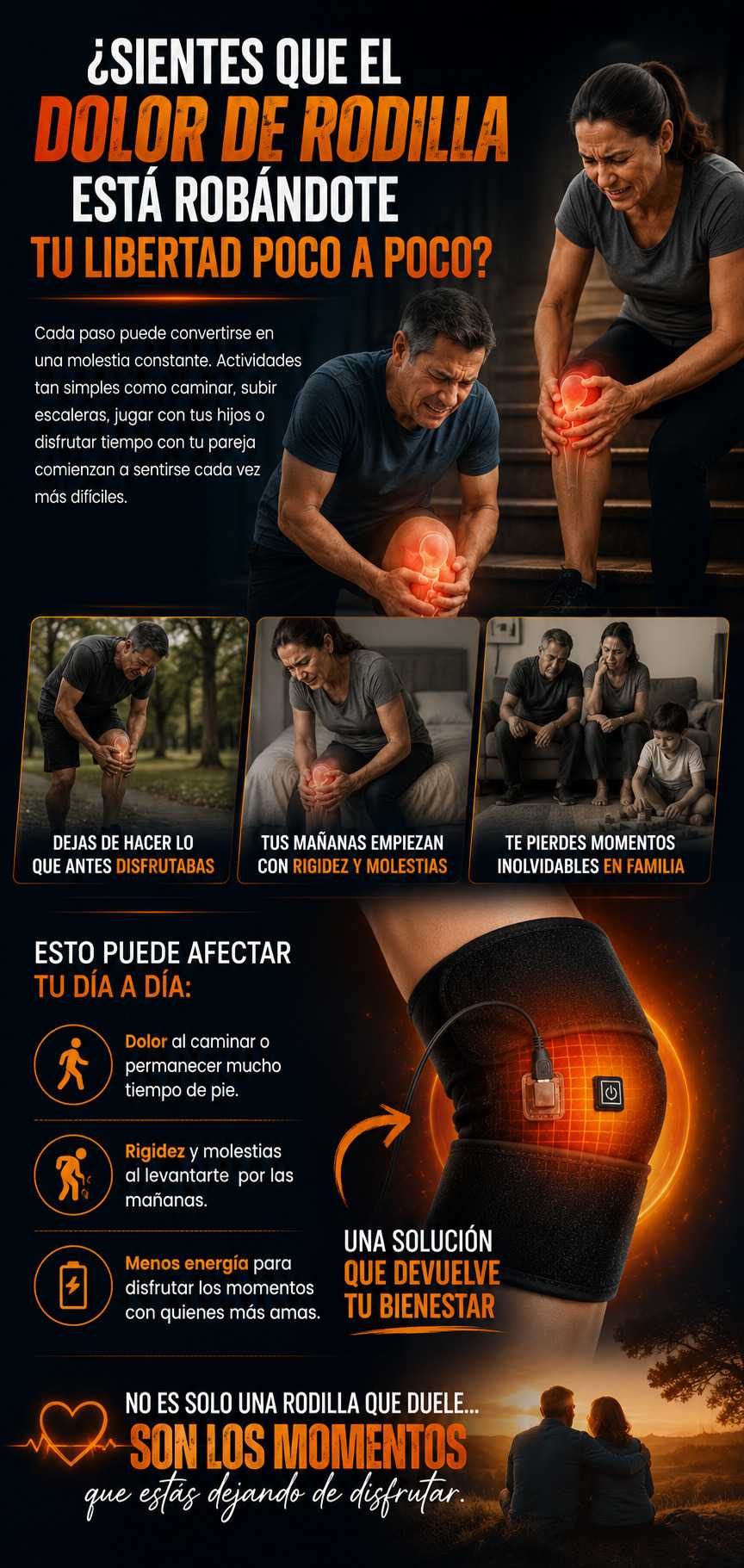 KneeCalm|Rodillera Térmica